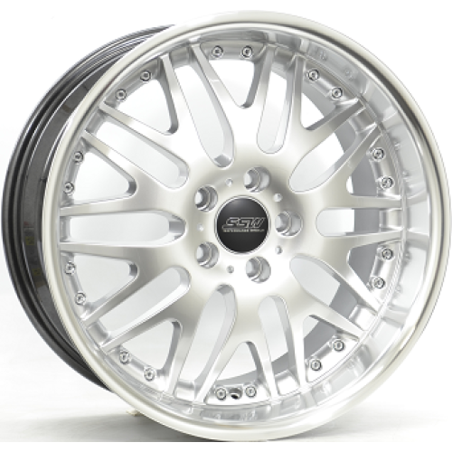 Stamford S075 5X120 8,5J R22 ET20 Ezüst polír Alufelni