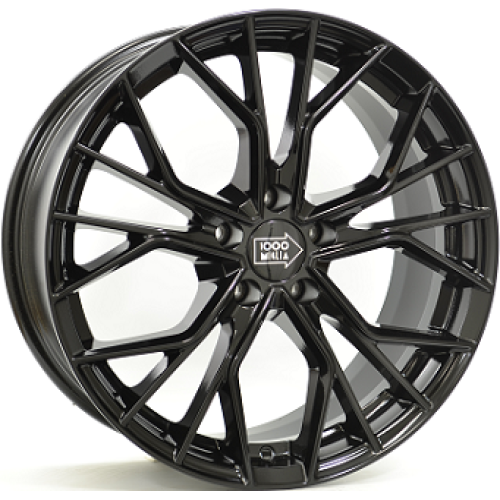 Mille Miglia 1020 5X108 8J R18 ET45 Fényes fekete Alufelni