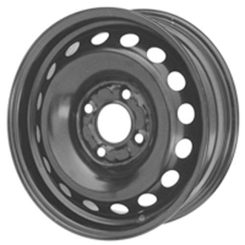 Acélfelni STAAL 4X100 5,5J R14 ET36 Fekete Alufelni
