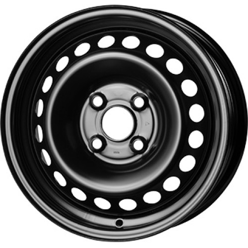 Acélfelni STAAL 4X100 5,5J R14 ET42 Fekete Alufelni