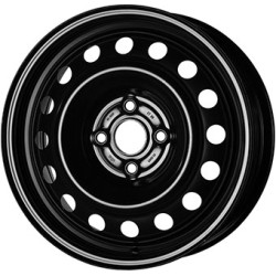 Acélfelni STAAL 4X100 5,5J R15 ET36 Fekete Alufelni