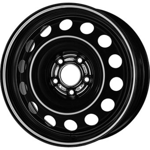 Acélfelni STAAL 5X108 6,5J R16 ET47 Fekete Alufelni