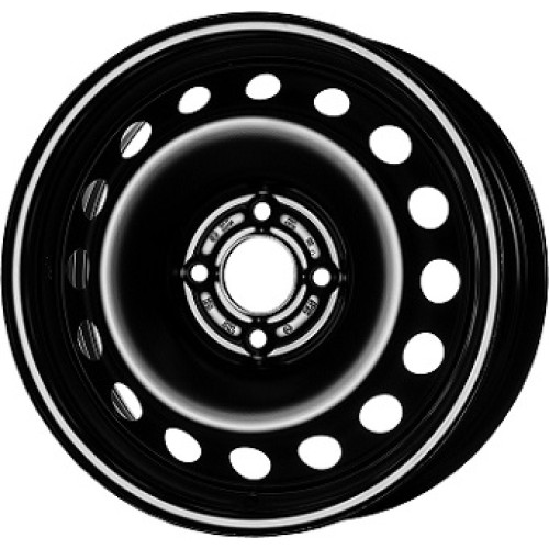 Acélfelni STAAL 4X108 6,5J R16 ET47 Fekete Alufelni