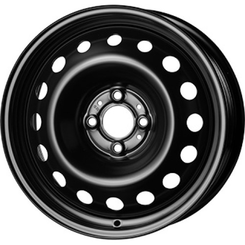 Acélfelni STAAL 4X100 6,5J R16 ET43 Fekete Alufelni