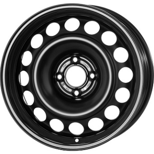 Acélfelni STAAL 4X108 7,5J R17 ET29 Fekete Alufelni