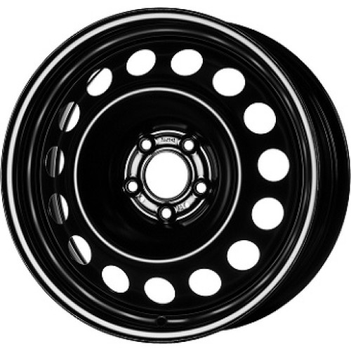 Acélfelni STAAL 5X108 7J R17 ET42 Fekete Alufelni