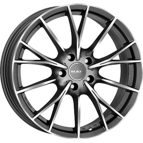 MAK FABRIK-D 5X112 9,5J R19 ET39 Gunmetal polír Alufelni