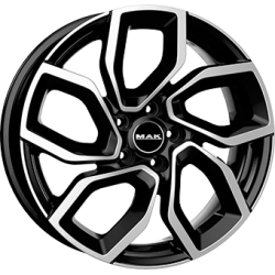 MAK APOLLO 4X108 7J R18 ET25 Fényes fekete polír Alufelni MAK APOLLO 4X108 7J R18 ET25 Fényes fekete polír Alufelni