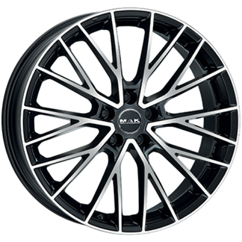MAK SPECIALE 5X112 9,5J R22 ET36 Fényes fekete polír Alufelni