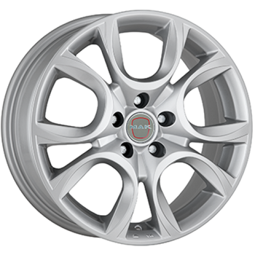MAK TORINO 5X110 7J R16 ET34 Ezüst Alufelni