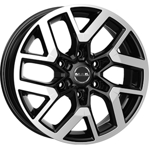 MAK GRAVEL 6X114.3 7,5J R17 ET45 Fényes fekete polír Alufelni