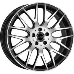 MAK ARROW 5X112 10J R21 ET22 Fényes fekete polír Alufelni MAK ARROW 5X112 10J R21 ET22 Fényes fekete polír Alufelni
