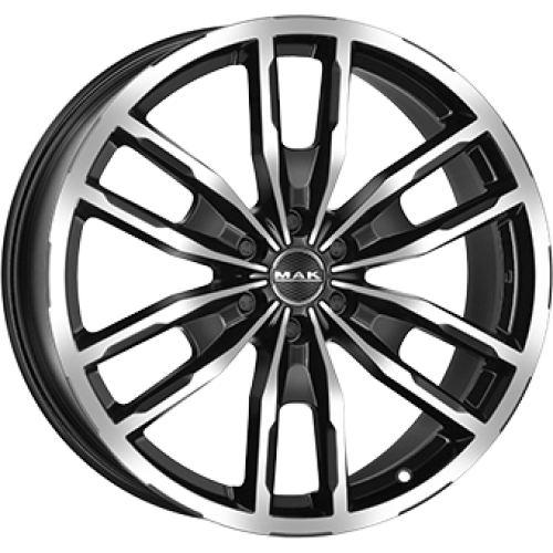 MAK PEAK 6X139.7 7,5J R17 ET50 Fényes fekete polír Alufelni