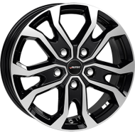 Autec KISO 5X118 7J R17 ET62 Fényes fekete polír Alufelni
