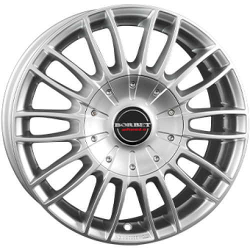 Borbet CW3 5X114.3 10,5J R21 ET40 Ezüst Alufelni