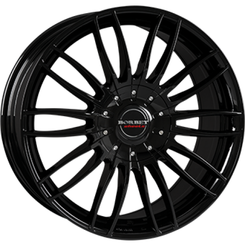 Borbet CW3 6X139.7 7,5J R17 ET50 Fényes fekete Alufelni