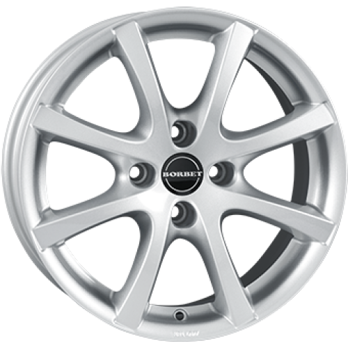 Borbet LV4 4X100 5,5J R15 ET45 Ezüst Alufelni Borbet LV4 4X100 5,5J R15 ET45 Ezüst Alufelni