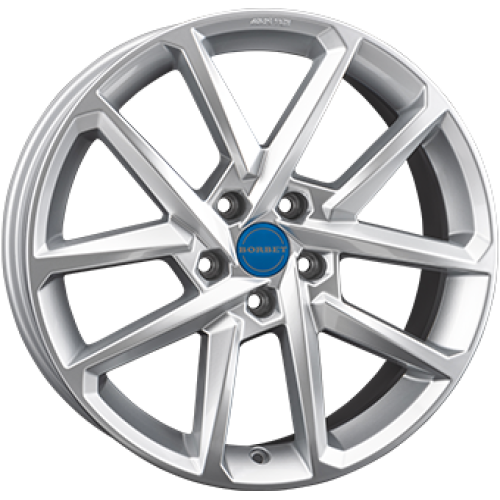 Borbet N 4X100 7J R17 ET44 Ezüst Alufelni Borbet N 4X100 7J R17 ET44 Ezüst Alufelni
