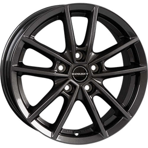 Borbet W 5X108 6,5J R16 ET47 Sötét antracit Alufelni