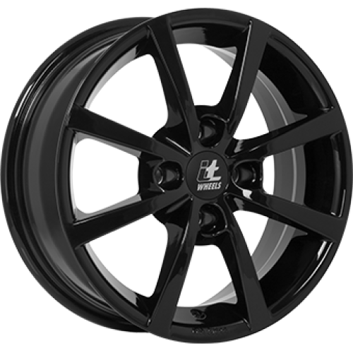 It Wheels ALISIA 4X100 6,5J R17 ET45 Fényes fekete Alufelni It Wheels ALISIA 4X100 6,5J R17 ET45 Fényes fekete Alufelni