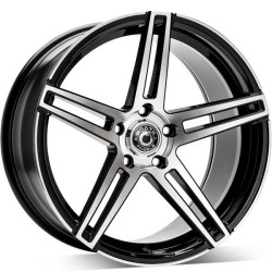 Wrath   WF-1 5x112 9,5j R19 ET40 Fekete polír Alufelni