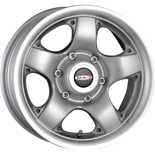 MAK STORM 5X139.7 8J R17 ET0 Ezüst Alufelni