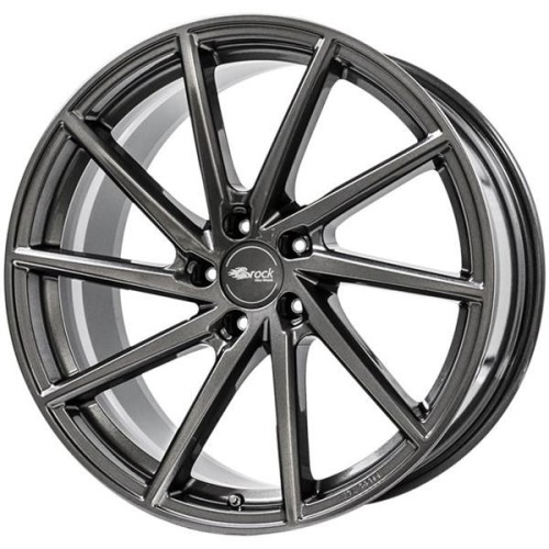 Brock  B37 5x100 8j R18 ET36 Szürke Alufelni