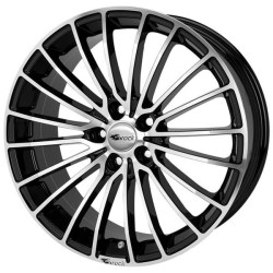 Brock  B24 4x100 7j R16 ET38 Fekete polír Alufelni