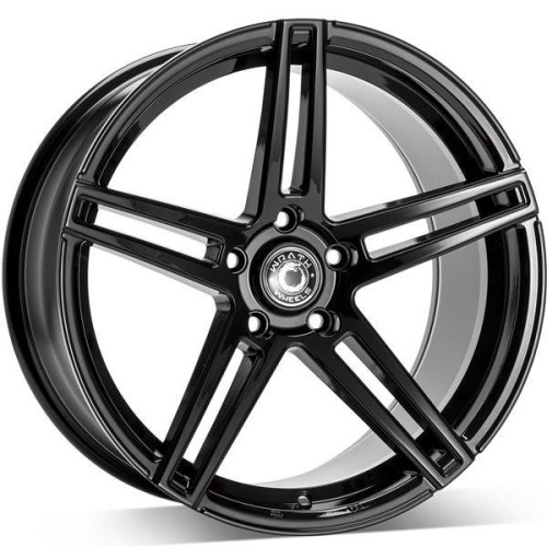 Wrath   WF-1 5x112 9,5j R19 ET40 Fényes fekete Alufelni