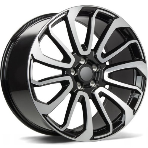 CForged  CF-18 5x120 9,5j R22 ET45 Fekete polír Alufelni