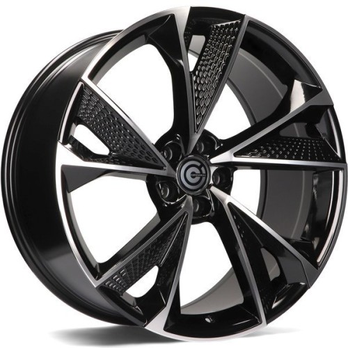 Carbonado  LUXURY 5x112 9j R20 ET30 Fekete polír Alufelni