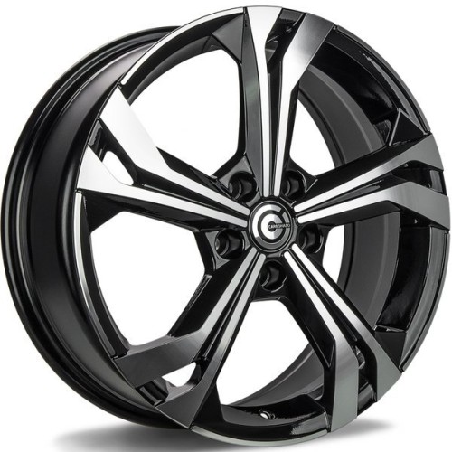 Carbonado  CASKET 5x112 7j R18 ET43 Fekete polír Alufelni