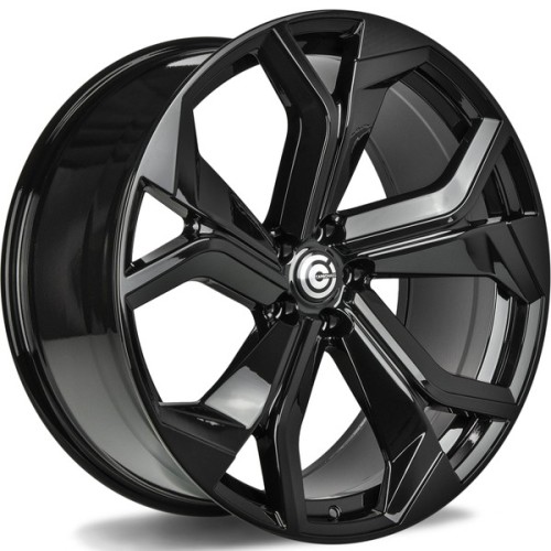 Carbonado  CONE 5x112 10j R22 ET25 Fényes fekete Alufelni