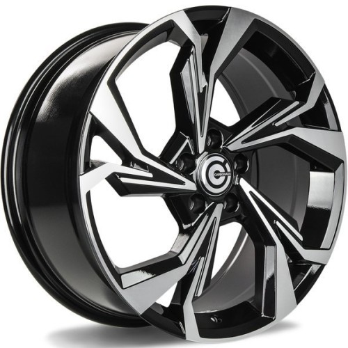 Carbonado SLINGSHOT 5x112 8j R18 ET45 Fekete polír Alufelni Carbonado SLINGSHOT 5x112 8j R18 ET45 Fekete polír Alufelni
