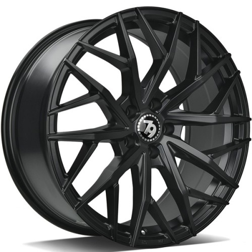 seventy9  SV-C 5x112 8j R18 ET30 Matt fekete Alufelni