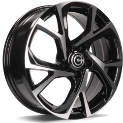 Carbonado  TOKIO 5x114,3 6,5j R17 ET40 Fekete polír Alufelni