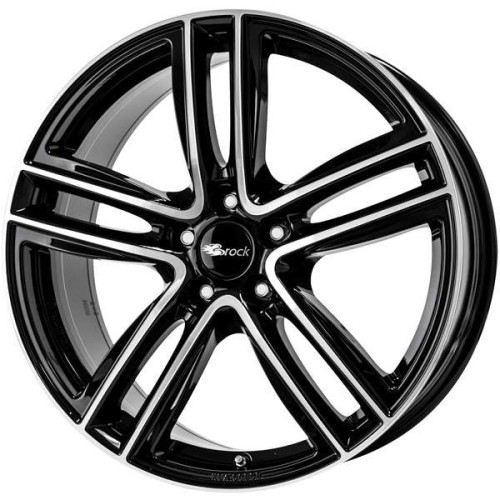 RC-DESIGN RC27 5x108 7,5j R17 ET52,5 Fekete polír Alufelni RC-DESIGN RC27 5x108 7,5j R17 ET52,5 Fekete polír Alufelni