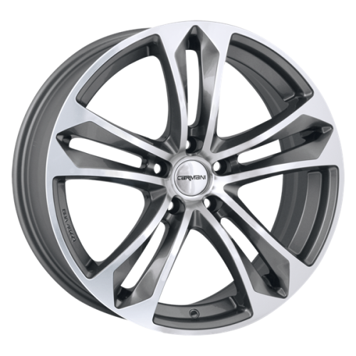 Carmani 05 Arrow 5x114,3 8,5j R19 ET42 Antracit polír Alufelni Carmani 05 Arrow 5x114,3 8,5j R19 ET42 Antracit polír Alufelni