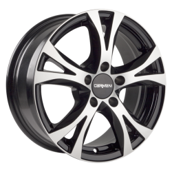 Carmani  09 Compete 5x108 6,5j R15 ET45 Fekete polír Alufelni