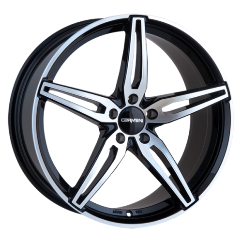 Carmani  15 Oskar 5x112 7,5j R18 ET52 Fekete polír Alufelni