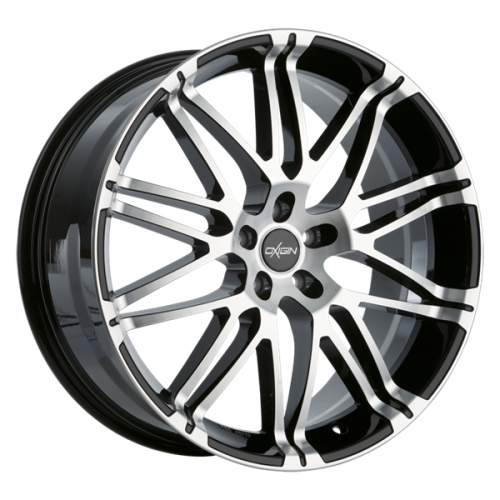 Oxigin  14 Oxrock 5x108 10j R22 ET45 Fekete polír Alufelni