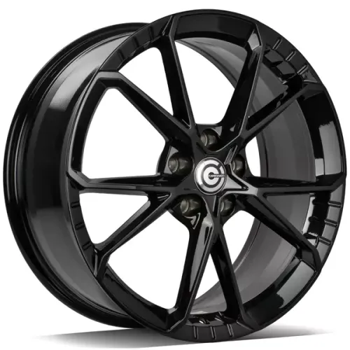 Carbonado  TRACK 5x114,3 8j R19 ET45 Fényes fekete Alufelni