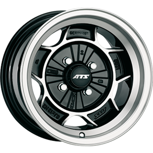 Ats CLASSIC 4X100 8J R13 ET1 Fényes fekete polír Alufelni
