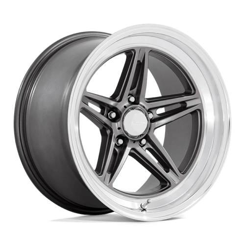 American Racing Vintage  GROOVE  5X121 8j R18 ET0 Antracit megmunkált perem Alufelni