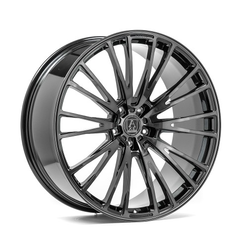 AXE  FF2 FORGED 5X115 10J R23 ET38 Fényes fekete csiszolt és színezett Alufelni