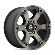 Fuel   BEAST  5X127 9j R20 ET1 Matt fekete dupla sötét árnyalat Alufelni