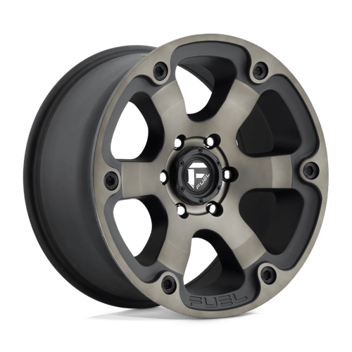 Fuel   BEAST  5X127 9j R20 ET1 Matt fekete dupla sötét árnyalat Alufelni