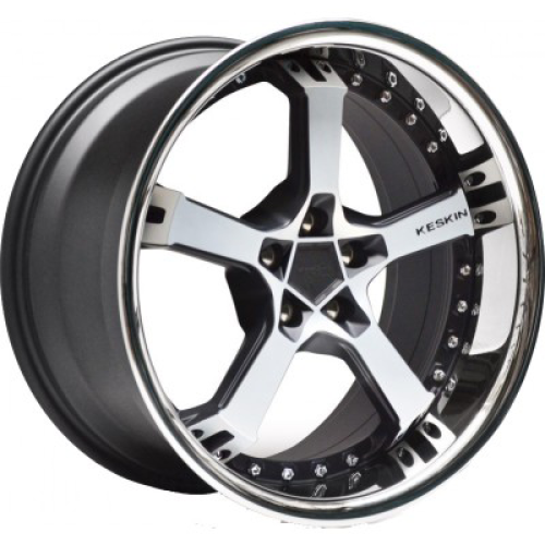 Keskin KT10 5X100 8,5J R19 30 Fekete polír Alufelni Keskin KT10 5X100 8,5J R19 30 Fekete polír Alufelni