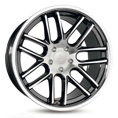 Keskin   KT14 5X112 8,5J R20 30 Fekete polír Alufelni