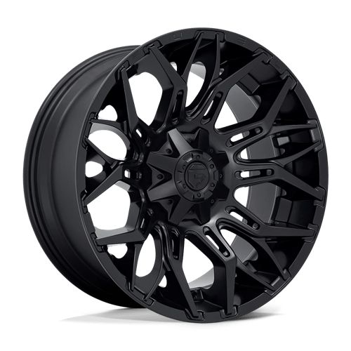 Fuel   TWITCH  8X165 10j R22 ET-18 Matt fekete Alufelni